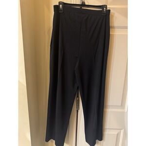 Victor Costa Wide Leg Pants Black Size P/M Formal Evening Party